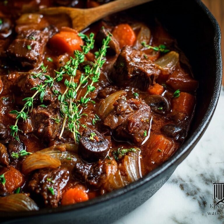 Hearty Beef & Mushroom Stew Recipe