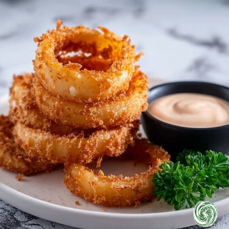 Homemade Crispy Onion Rings Recipe