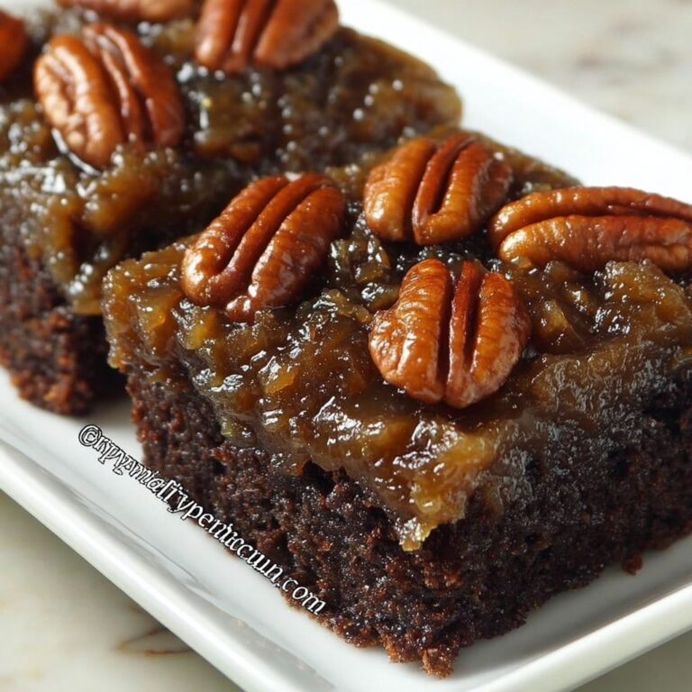 Easy Pecan Pie Brownies Recipe
