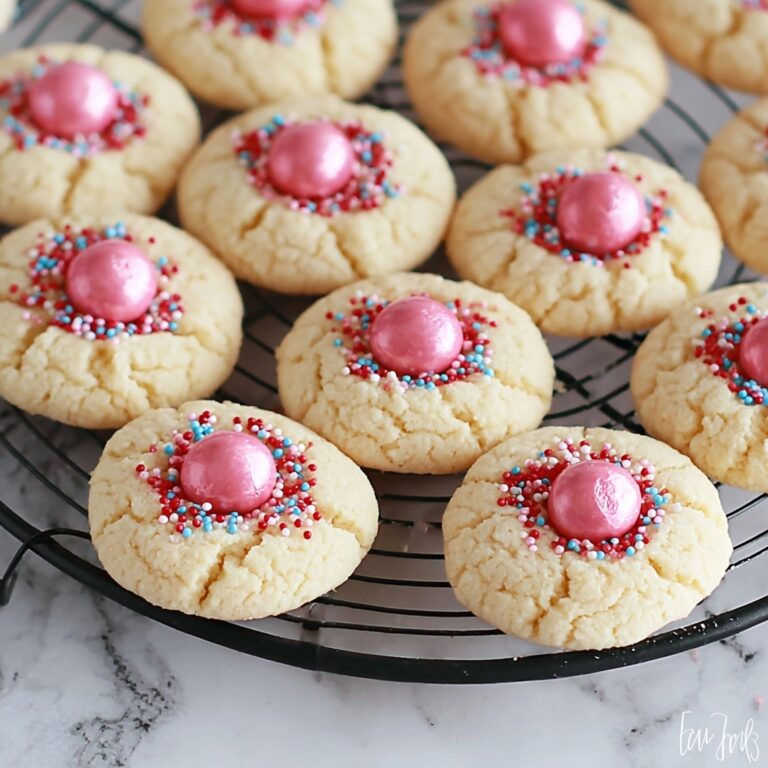 Valentine’s Day Strawberry Kiss Cookies Recipe