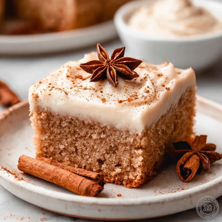 Chai Cake Recipe
