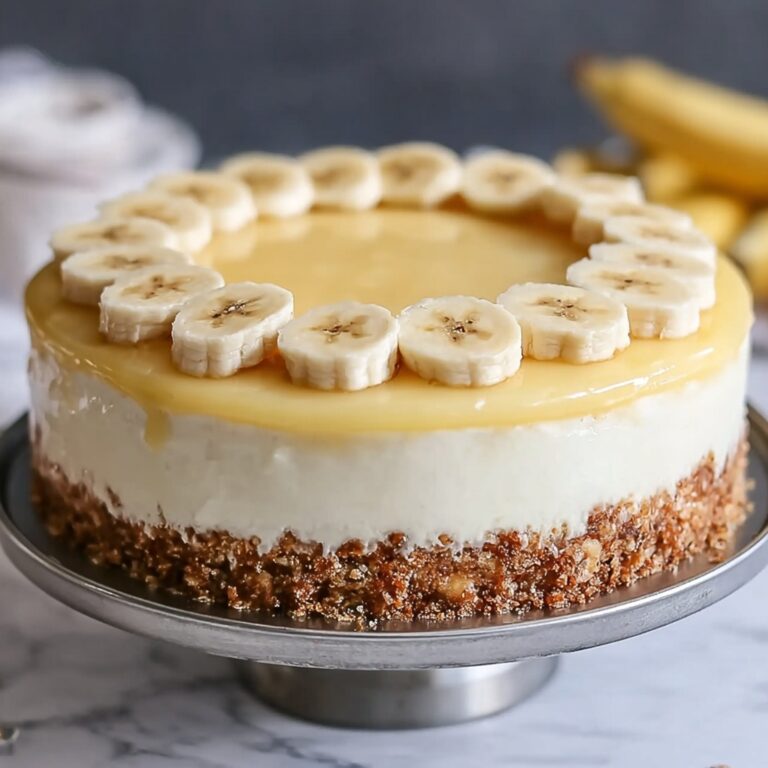 Banana Cream Cheesecake Recipe