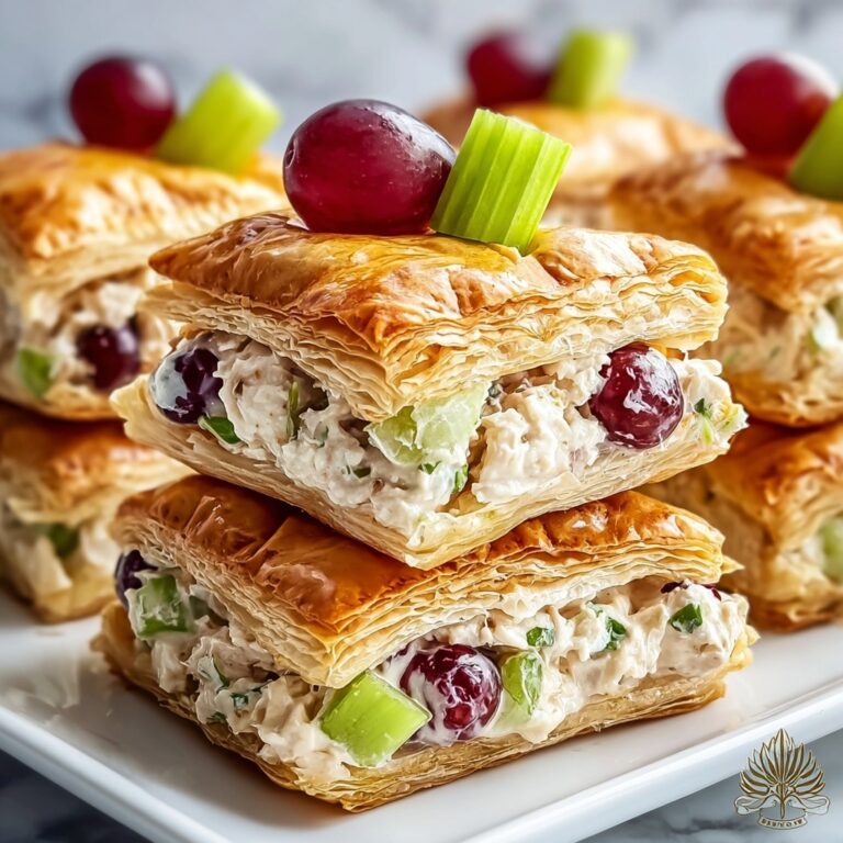 Healthy Chicken Salad Puffs Recipe