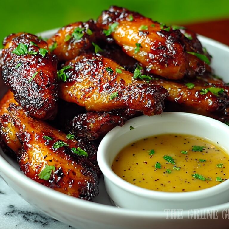 Sticky Honey Mustard Chicken Wings – Irresistibly Juicy Treats Recipe