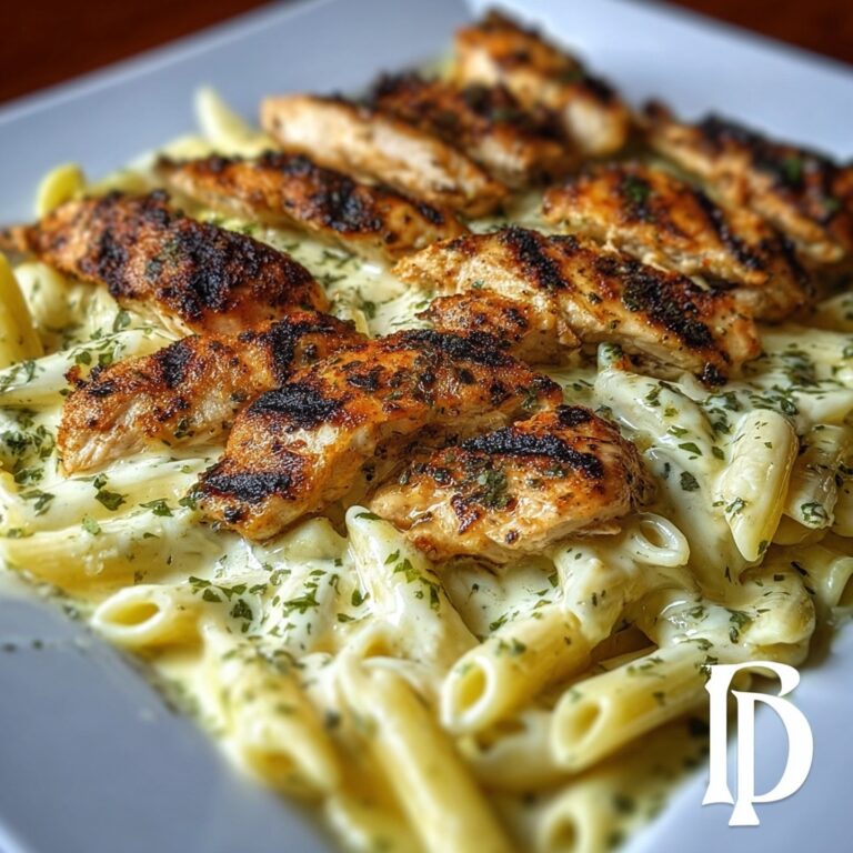 Creamy Velveeta Chicken Penne in Garlic Butter Sauce Recipe