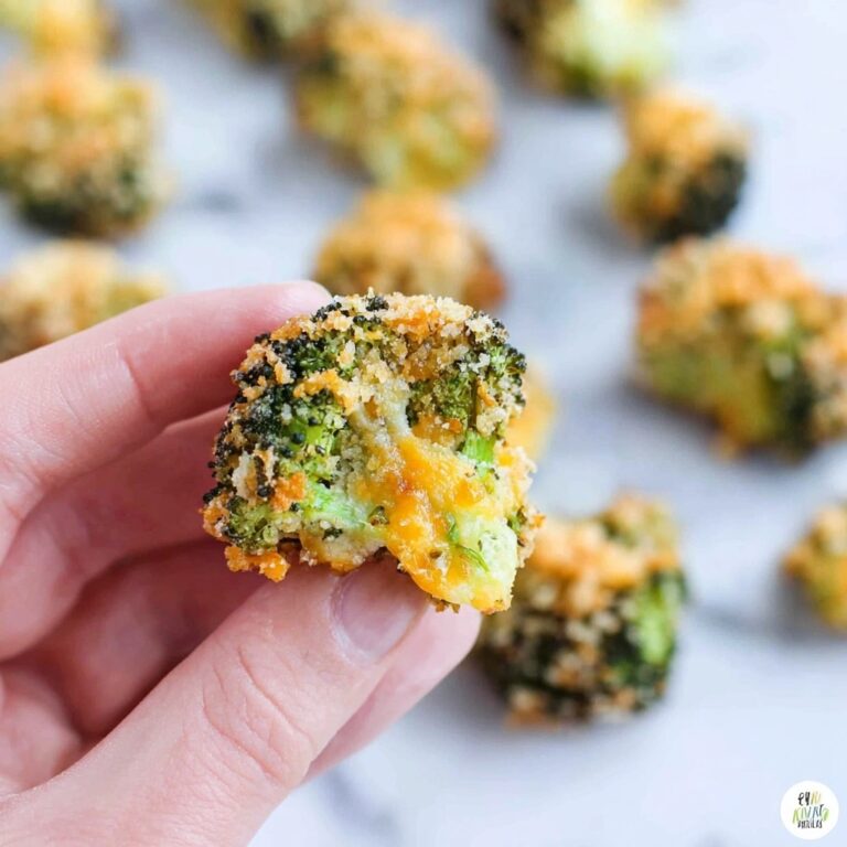 Crispy Smashed Broccoli Recipe