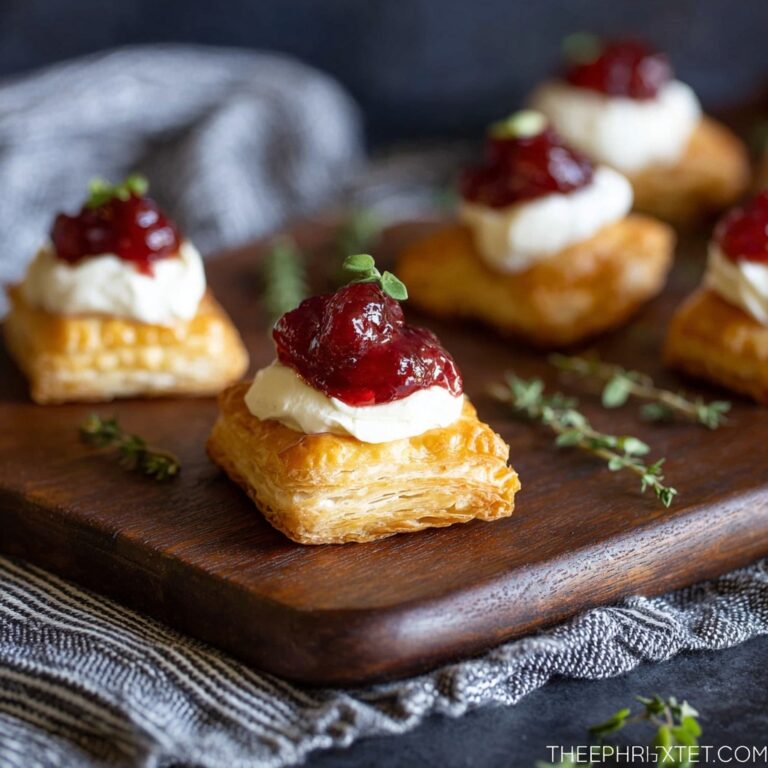 Cranberry Brie Bites Recipe