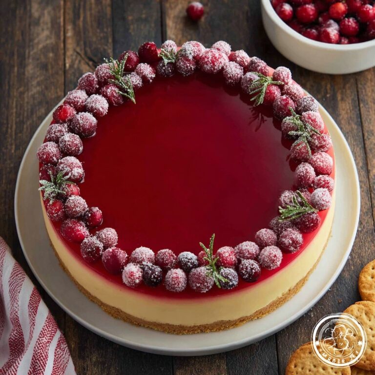 Cranberry Cheesecake Recipe