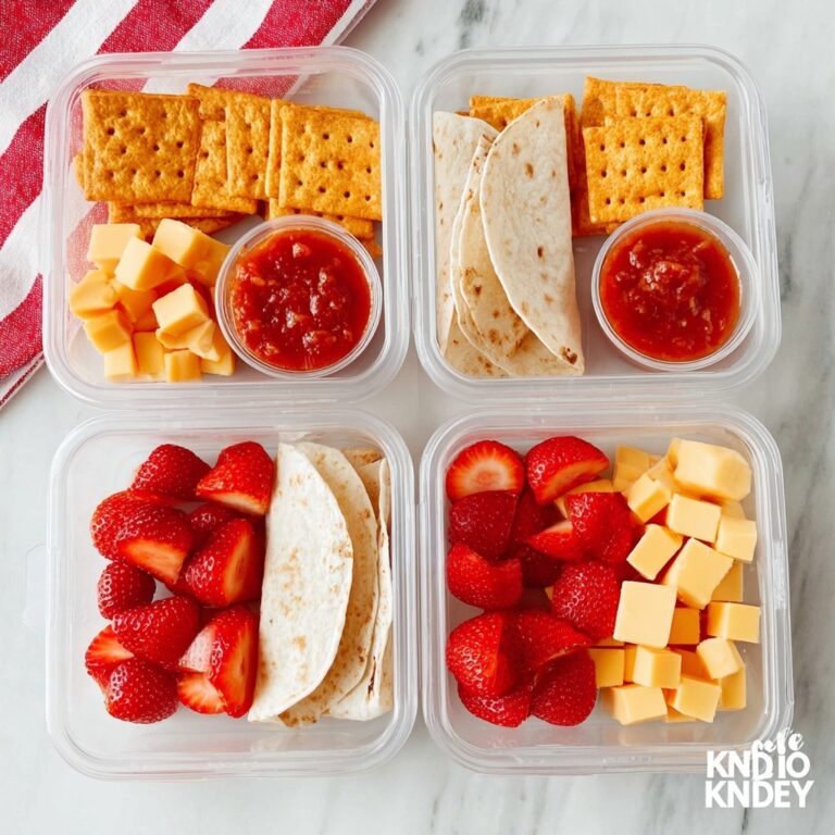 Easy Lunchbox Burritos with Salsa and Cheese Recipe