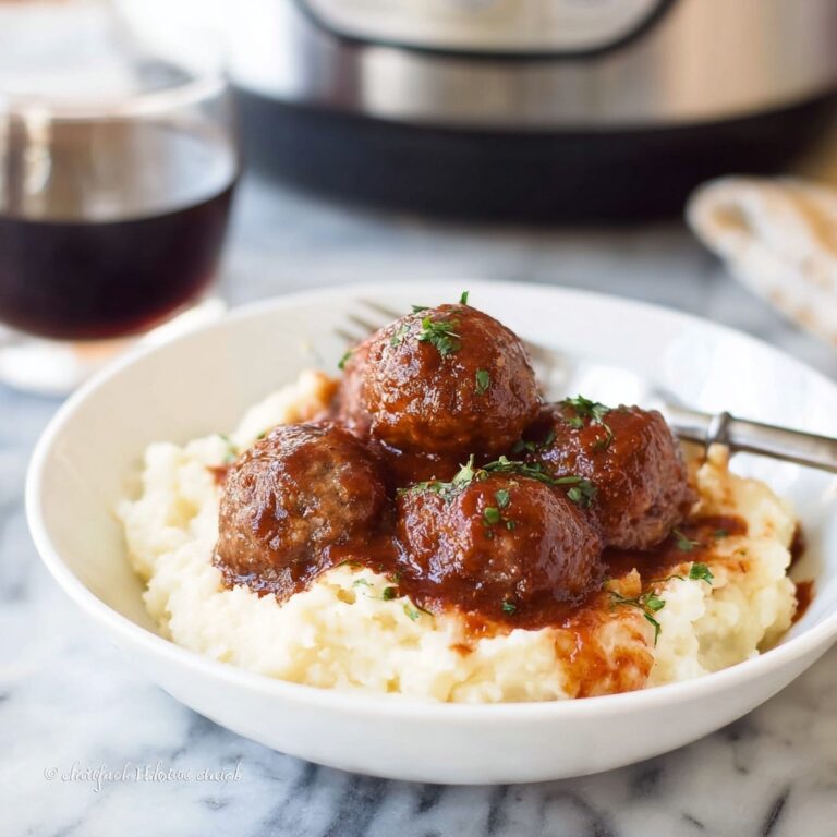 Crockpot Guinness Glazed Meatballs Recipe