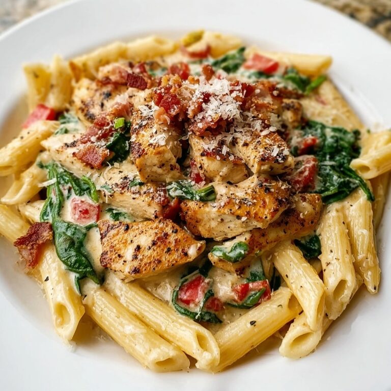Creamy Chicken Pasta with Bacon Recipe