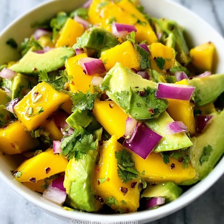 Avocado Mango Salad Recipe