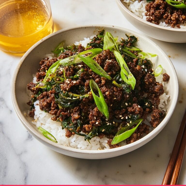 Korean Beef Bowl Recipe