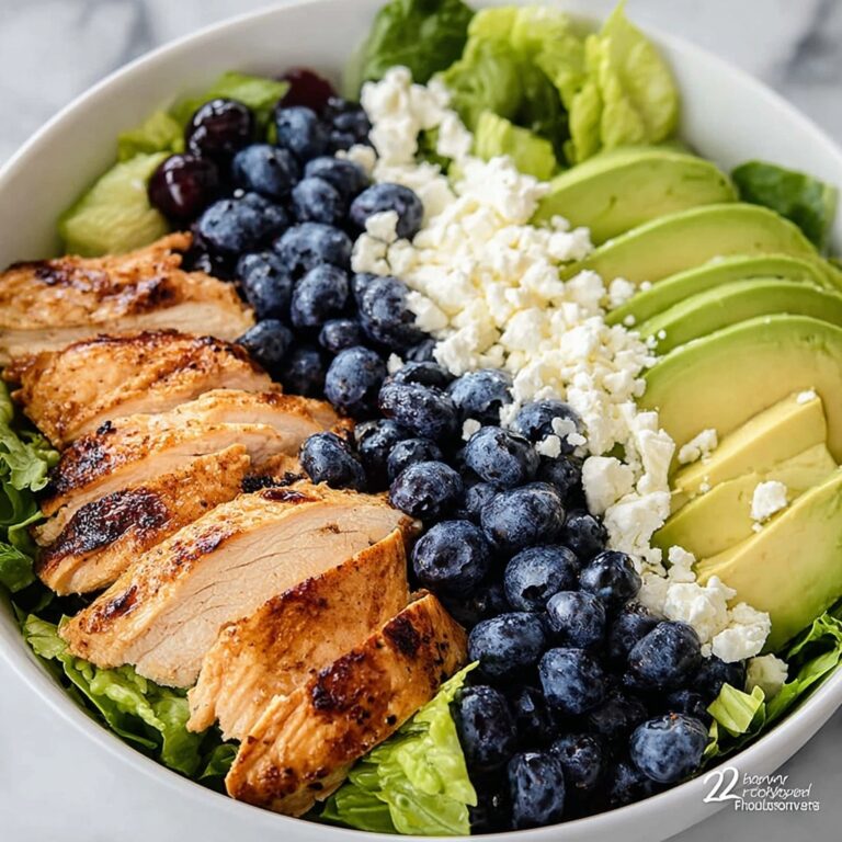 Chicken Blueberry Feta Salad Recipe