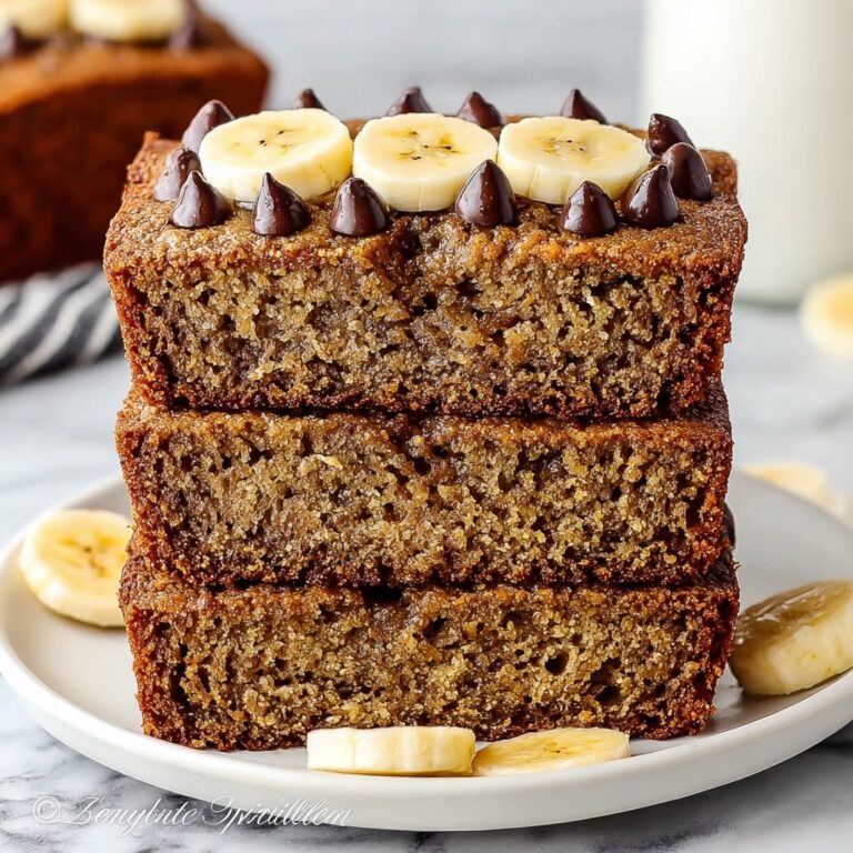 Almond Flour Banana Bread Recipe