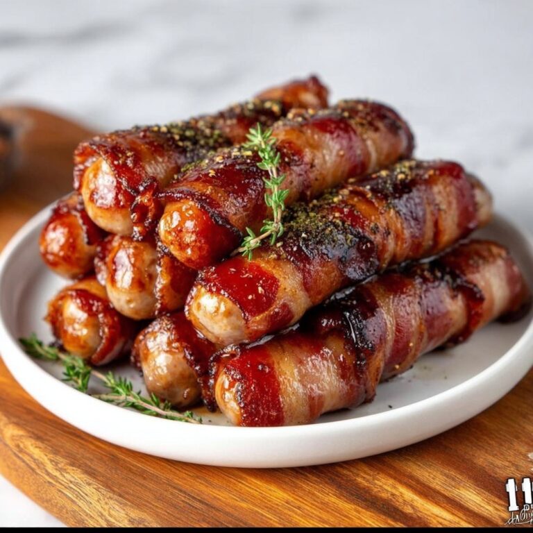 Irresistibly Sticky Pigs In Blankets Recipe