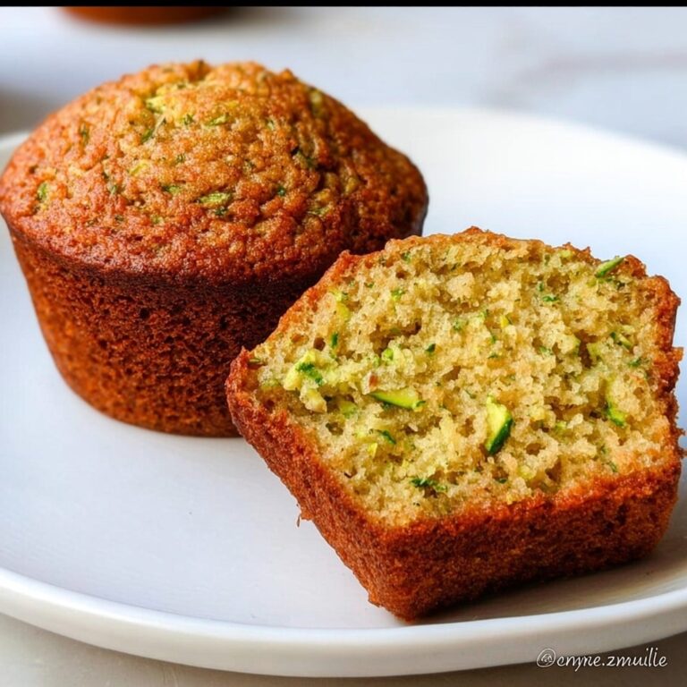Moist Zucchini Muffins Recipe