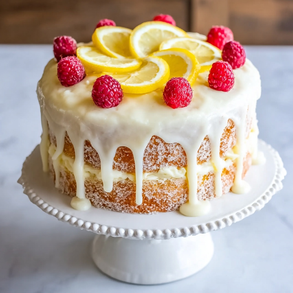 Ina's Lemon Cake Recipe - Recipe Image
