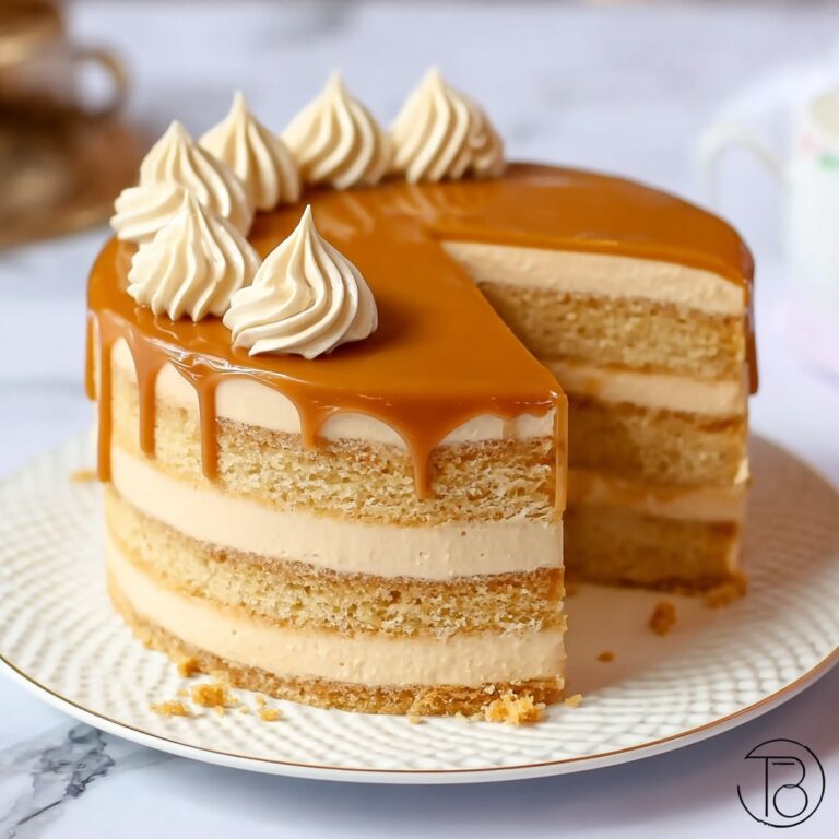 Indulge in the Best Creamy Caramel Cake Ever! Recipe