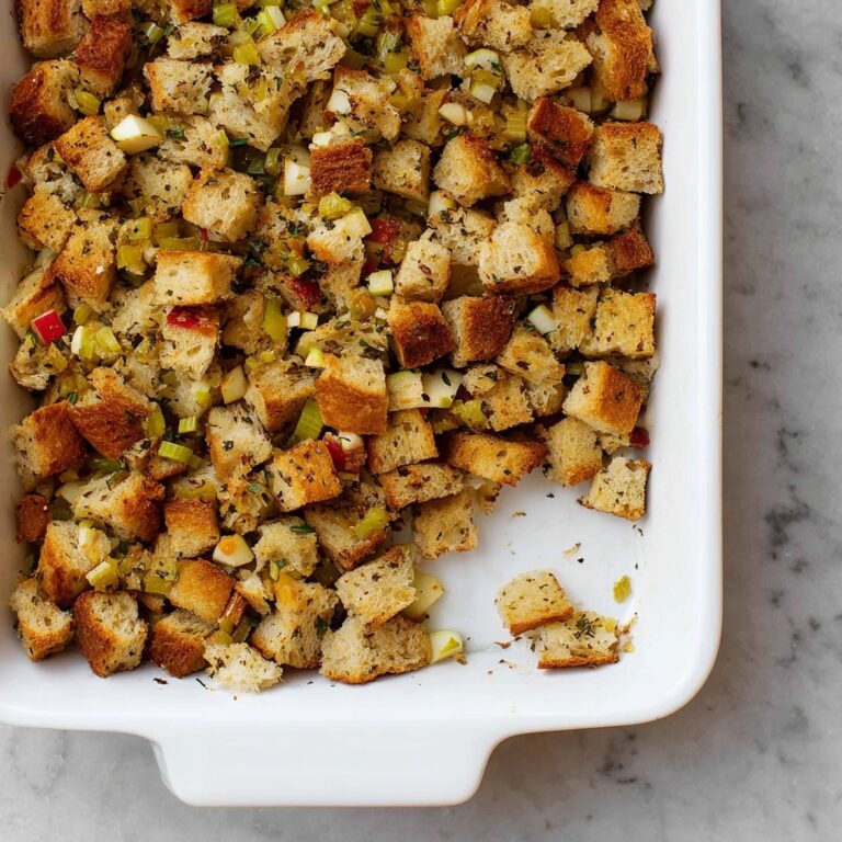 Homemade Apple and Sage Stuffing Recipe