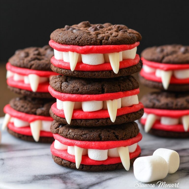 Vampire Teeth Cookies Recipe