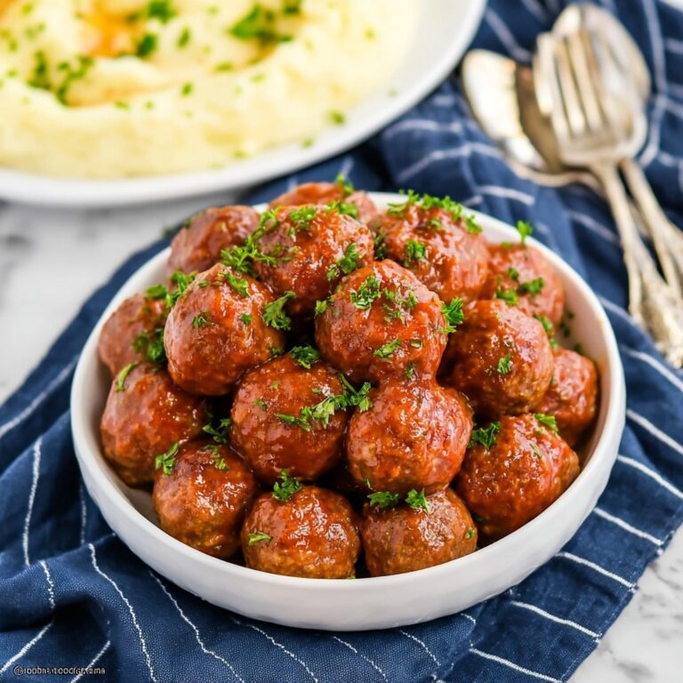 Crockpot Cranberry Meatballs Recipe