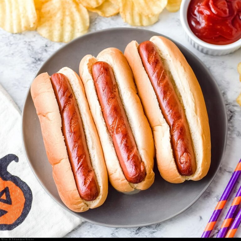 Halloween Witch Hot Dog Fingers Recipe