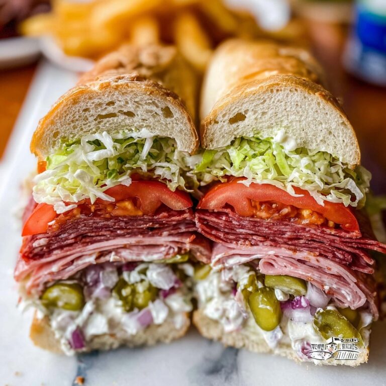 Italian Grinder Salad Sandwich Recipe
