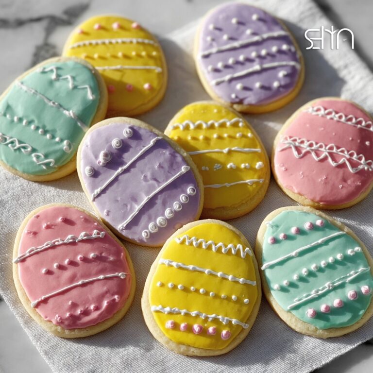 Easter Egg Sugar Cookies Recipe