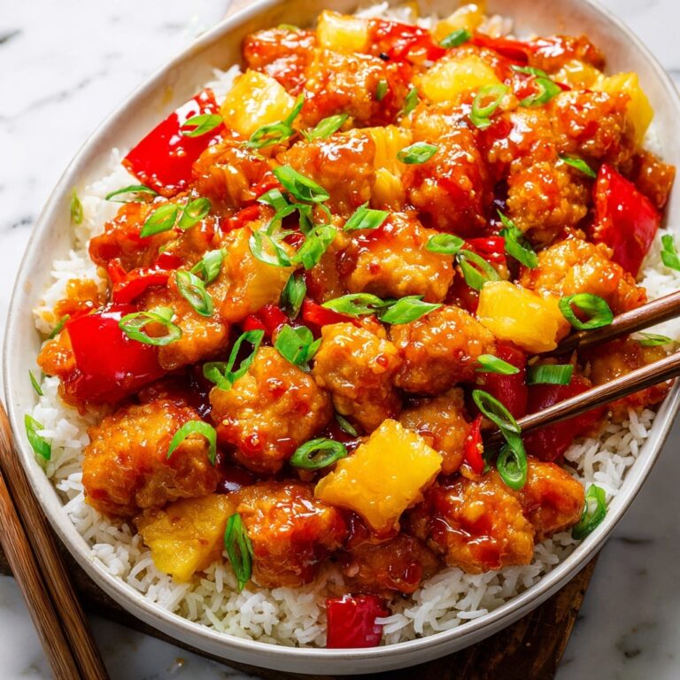 Baked Sweet and Sour Chicken with Pineapple Recipe